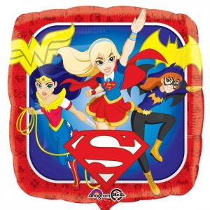Balão Foil Super Hero Girls 43cm