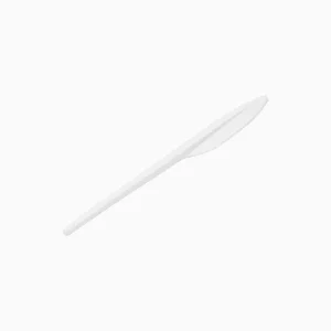 10 Facas Branco 18cm