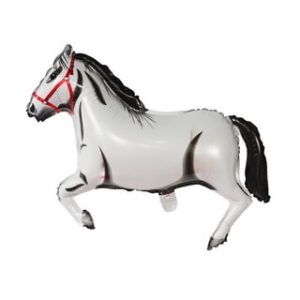 Balão Foil Shape Cavalo Branco 90cm
