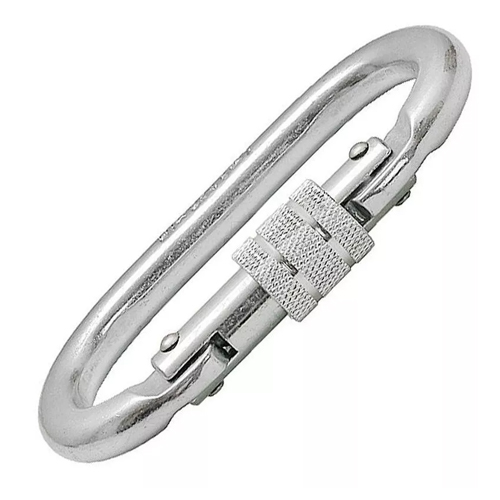 Mosquetão Aço Oval Rosca 25kn Celpan - Image 3