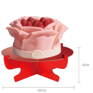Suporte para Bolos Vermelho 30cm