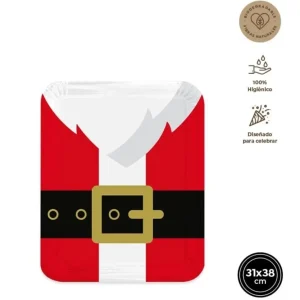 Travessa/Tabuleiro de Natal 31cmx38cm