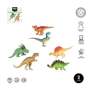 2 Mini Dinossauros para Brindes