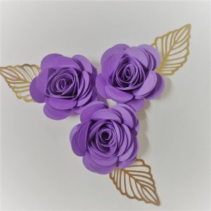 Flores Decorativas em Papel