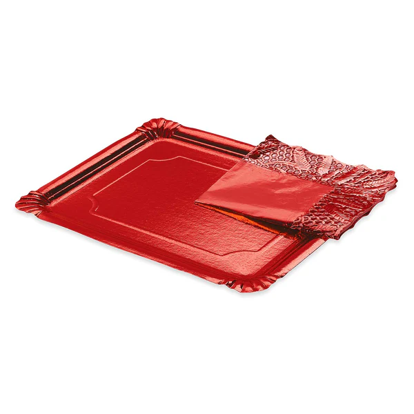 Travessa/Tabuleiro Vermelho 31cmx38cm - Image 3