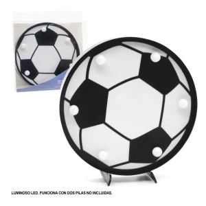 Bola de Futebol Decorativo c/Luzes