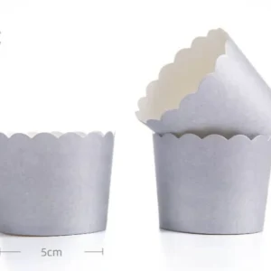 12 Formas Assar Cupcake Prata