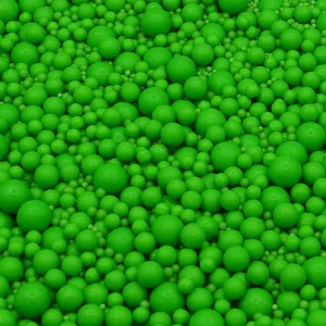 Decoração Açúcar Mix Pérolas Verde 80g