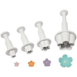 4 Cortadores de Flor com Ejetor PME