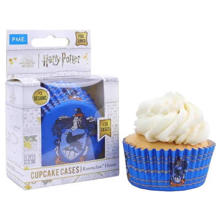 30 Forminha Cupcakes Ravenclaw Harry Potter - Image 2