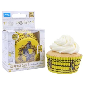 30 Forminha Cupcakes Hufflepuff Harry Potter
