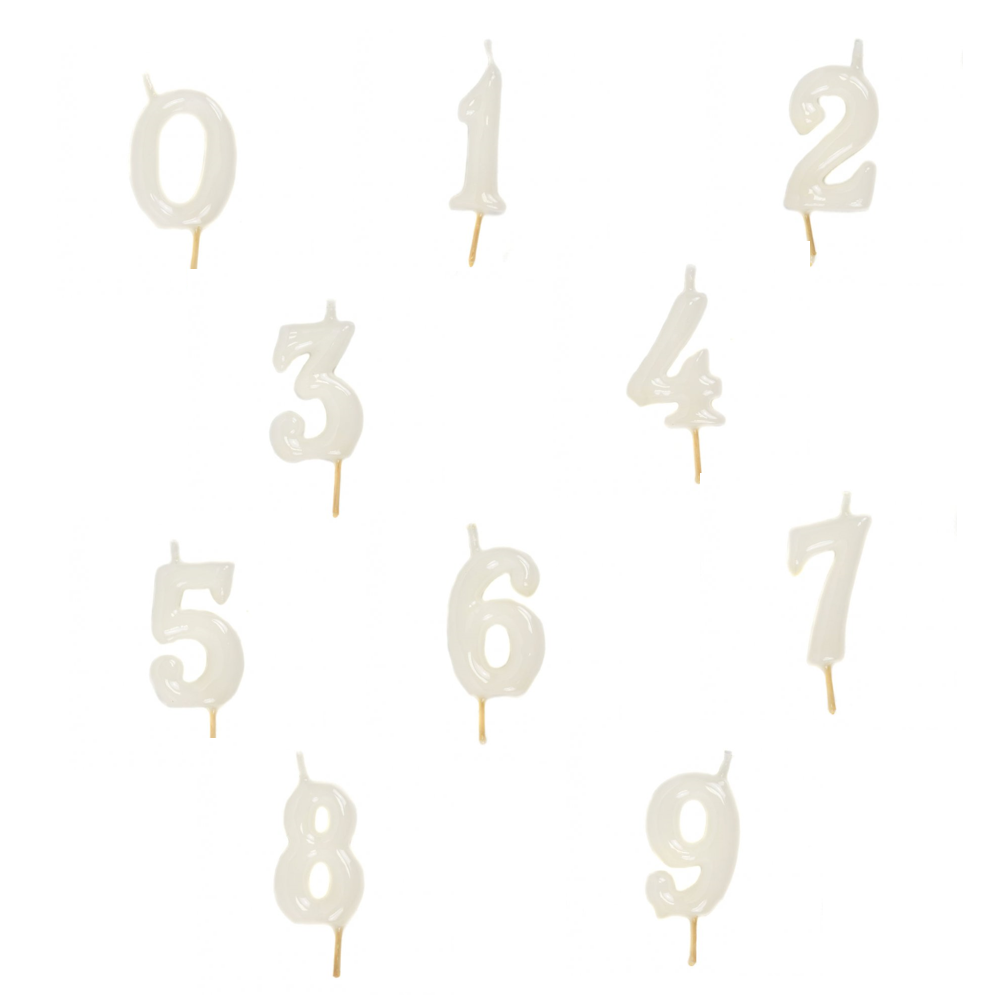 Vela Artesanal Branca nº9 - Image 2