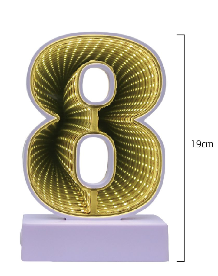 Número 8 Decorativo em Led - Image 2