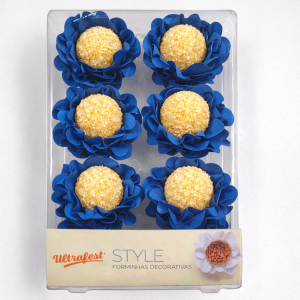 40 Forminhas Style Azul
