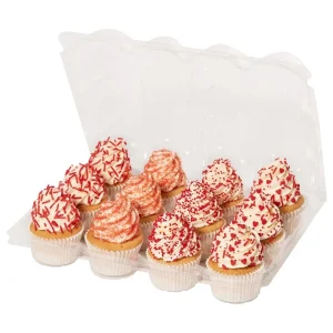 Caixa para 12 Cupcakes c/3 Unid