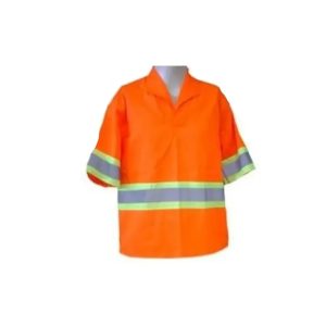 Camisa Italiana Faixa Refletiva Brim Manga Curta