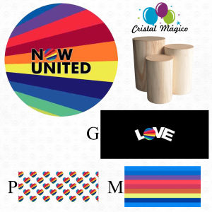 3 Capas Cilindro Tecido Sublimado Now United