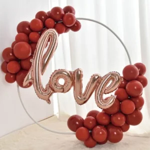 Arco com Balões de Festa LOVE