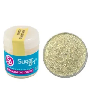 Corante em Pó Nacarado Ouro Sugar Art 3g