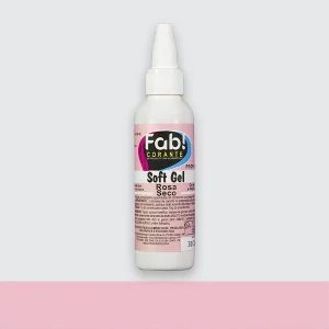 Corante SoftGel Rosa Seco 60g Fab