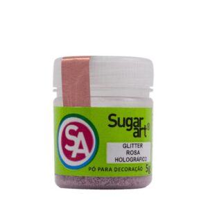 Glitter/Púrpurina Rosa 3D Sugar Art 5g