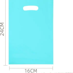 10 Sacos de Lembranças Azul 16cmx24cm