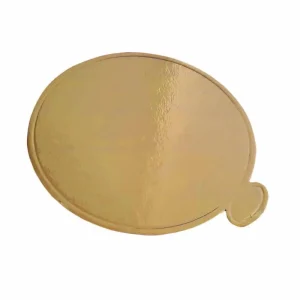 Mini Base Ouro c/Pega 8cmx9cm