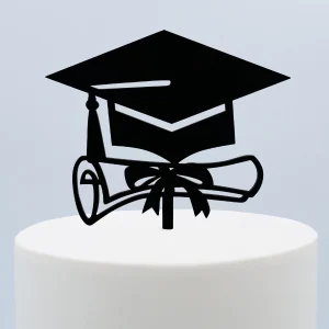 Topo de Bolo Cartola c/ Diploma